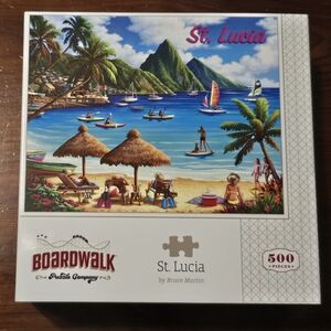 500 Piece St Lucia Puzzle - New